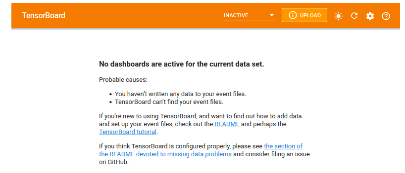 tensorboard-no-log-found